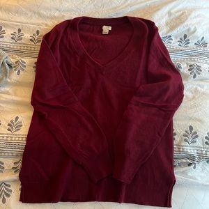 J.Crew Factory Cashmere V Neck Sweater